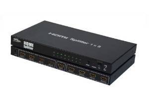 EKL旭東泰EKL-HS108 8口HDMI分配器評測 高效分發，辦公投影利器