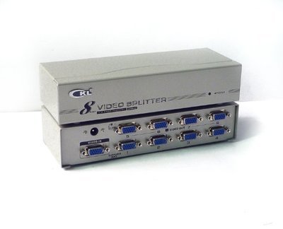 CKL CKL-98A 一分八 8口VGA分配器 250MHZ 鐵殼:亞馬遜:電腦/IT/辦公